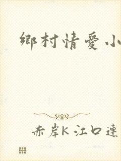 乡村情爱小说