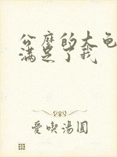 公么的大龟强大满足了我