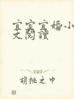 宜室宜婚小说全文阅读