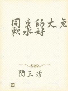 同桌的大兔子好软水好