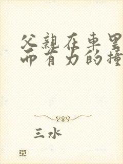 父亲在车里缓慢而有力的撞着