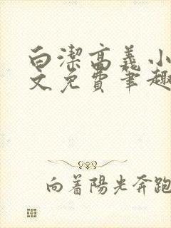 白洁高义小说全文免费笔趣阁阅读高