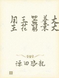 用玉器养大的公主花穷袁大夫