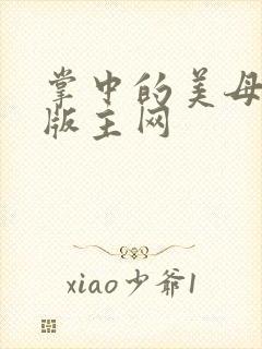 掌中的美母第一版主网