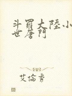 斗罗大陆小说绝世唐门