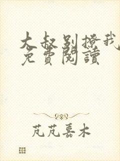 大叔别撩我小说免费阅读