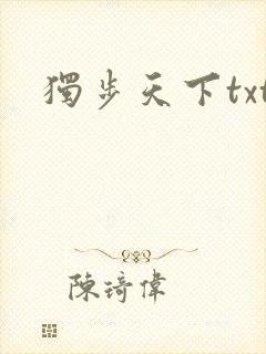 独步天下txt