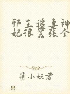 邪王追妻神医狂妃很嚣张全文免费