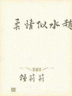 柔情似水赵雅儿