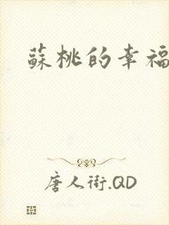 苏桃的幸福生活