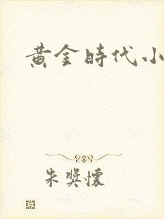 黄金时代小说