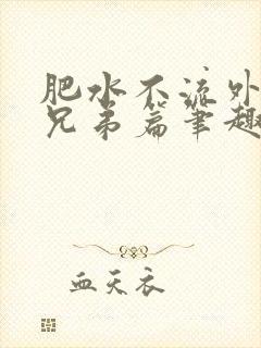 肥水不流外人田兄弟篇笔趣阁小说