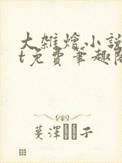 大杂烩小说txt免费笔趣阁