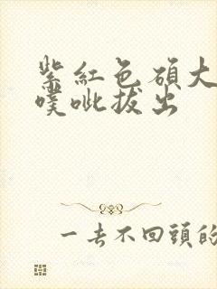 紫红色硕大噗呲噗呲拔出