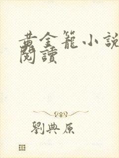 黄金笼小说免费阅读