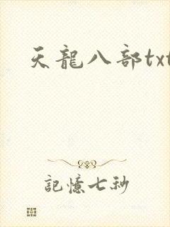 天龙八部txt