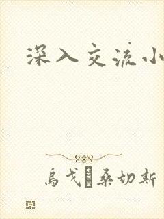 深入交流小说