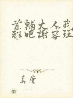 首辅大人我们和离吧谢容珏