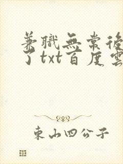 兼职无常后我红了txt百度云