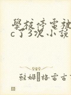 学校停电被同桌c了3次小说