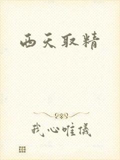 西天取精