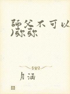 师父不可以(限)弥弥
