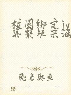 校园绑定jy收集系统宋涵全文免费