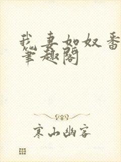 我妻如奴番外篇笔趣阁