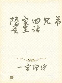 陆家四兄弟的甜蜜生活