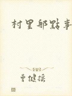 村里那点事儿