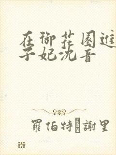 在御花园进入太子妃沈音