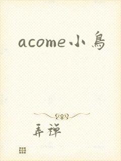 acome小鸟