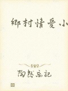 乡村情爱小说