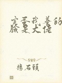 完蛋我养的小白脸是大佬