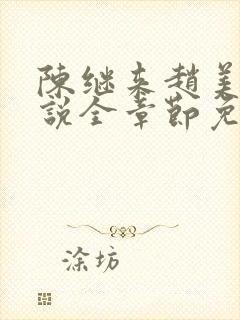 陈继来赵美媛小说全章节免费阅读