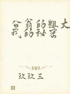 公翁的粗大放进我的秘密