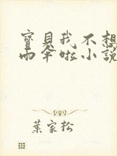 宝贝我不想带小雨伞啦小说