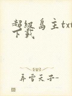 超级岛主txt下载