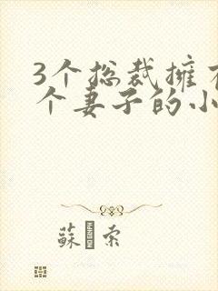 3个总裁拥有一个妻子的小说