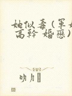 她似毒 (军婚 高干 婚恋)完结