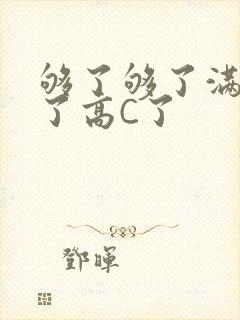 够了够了满到C了高C了