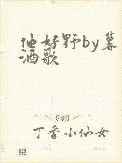 他好野by暮色酒歌