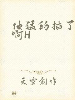 他猛的插了进去啊H