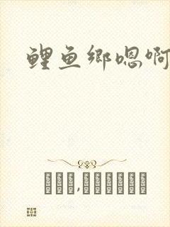 鲤鱼乡嗯啊