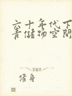 六十年代下乡知青储物空间