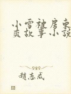 小雪被房东的好爽故事小说