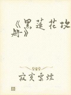 《黑莲花攻略手册》