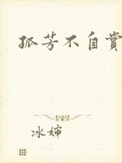 孤芳不自赏小说