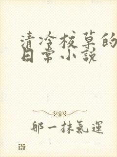 清冷校草的堕落日常小说