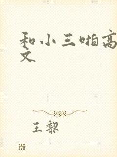和小三啪高辣h文